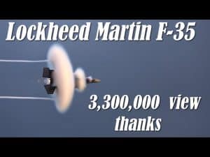 F-35 Shows Us The Best Sonic Boom Yet