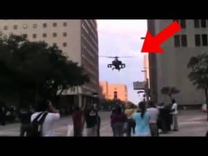 Apache Flies Low and Almost Hits Building?
