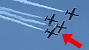 Planes Collide During Air Show