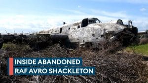 Inside The RAF’s Abandoned Avro Shackleton