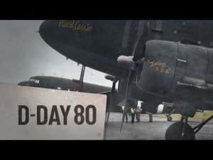 80th D-Day Anniversary Feature Parachute Displays From Historic Aircraft