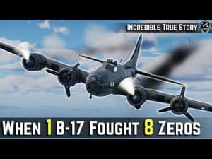 How A B-17 Bomber Took on 8 Zeros