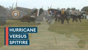 Battle of Britain’s Finest: Spitfire and Hurricane fighter aircraft compared
