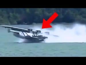 Plane Hits Debris and Crashes