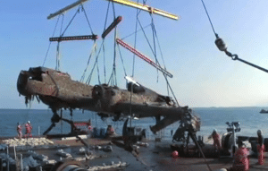 Watch A German Dornier Do-17 Shot Down During the Battle of Britain Raised from the Seabed Successfully 