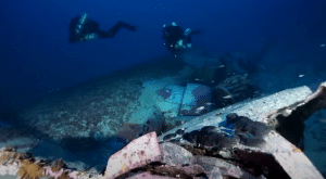 Watch a WWII MIA US Airman’s Remains Recovered from Bomber Wreckage in Mediterranean