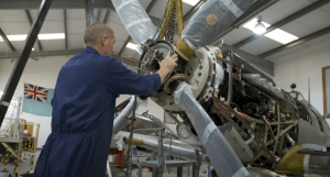 Witness the Restoration of a WWII Spitfire Aircraft