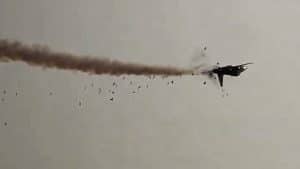 F-5E Birdstrike at Radom Air Show