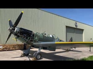 Spitfire MJ444 First Engine Run