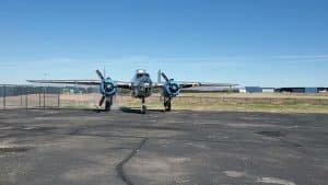 B-25 ‘Maid In The Shade’ Starts Her Engines For The First Time