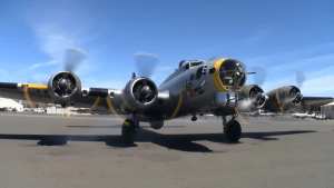 B-17 Liberty Belle Sounds Amazing During Engine Start