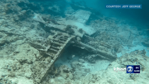 Hawaii Resident Finds WWII P-38 Wreckage off North Shore