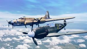 Why This BF 109 Spared This B-17