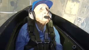 Watch a 96-Year-Old WWII Pilot Takes to the Skies Again in Tampa