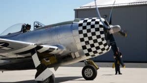Rare Restored P-47D Thunderbolt Takes Off @ Westpac