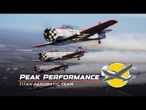 An Inside Look At The TITAN Aerobatic Team and Their AT-6 Texans