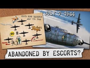 The Story of a Bomber Squadron Abandoned by Its Escorts