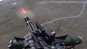 US Marines Firing The Powerful GAU-21 Machine Gun & M134 Minigun