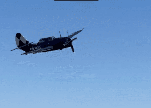 Watch a 102 Year Old World War II Hellcat Ace Flying Along in the Helldiver