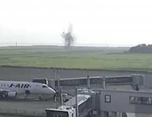 WWII Bomb Detonates After 80 Years Buried at Japan Airport, Disrupting Flights