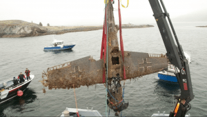 Remarkably Preserved WWII Messerschmitt BF109 Found in Norwegian Fjord