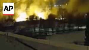 Webcam Captures DHL Cargo Plane Crash in Lithuania
