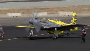 Precious Metal P-51D Mustang Impresses Air Race Crowd