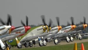 P-51 Mustangs Tribute To Bud Anderson