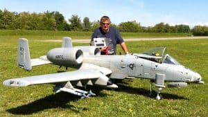 Gigantic RC A-10 Warthog Stuns at Barone Rosso Airshow 2018