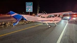 Fatal Crash After Plane Lands on I-15 Near Payson