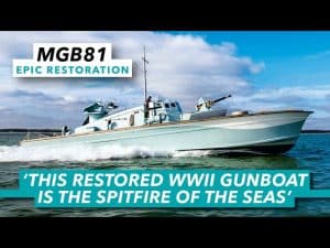 Restored WW2 Gunboat Is The Spitfire Of The Seas