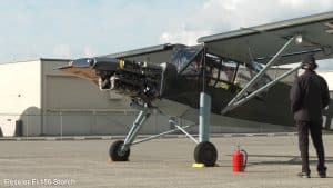 Fi 156 Storch Argus AS 10C Engine Run