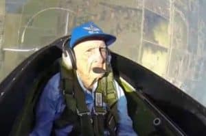 See a 96-Year-Young WWII Veteran Pilot Fly Again