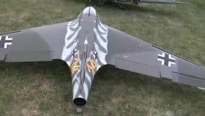 Turbine-Powered Me 163 Takes Off