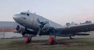 A Must-Hear Incredible Cold Start of WWII Transport Airplane Engines