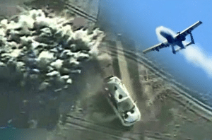 Unclassified Footage: The A-10 Warthog’s 30mm Cannon Decimating an Escape Vehicle
