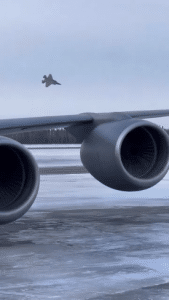 Dramatic Video Captures F-35 Crash At Eielson AFB