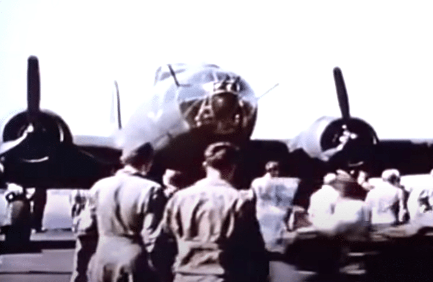 A Soft WWII Restoration Video of B-17 Bombers in Action - World War Wings
