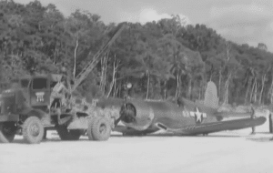 Original 1944 Footage: P-38 and F4U Aircraft Maintenance on Vella Lavella, Solomon Islands