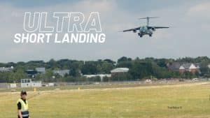 Embraer C390 Super Short Landing Shocks Everyone