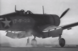 Watch An Incredible Footage of Vought F4U Corsair Carrier Landing During WWII
