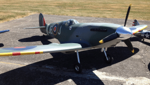 Impressive Giant Scale WWII Spitfire RC Plane Takes to the Skies at Warbirds Over Whatcom Event