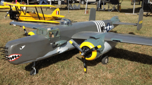 Giant Scale Top Flite B-25 Mitchell WWII Bomber RC Plane Shines at Warbirds Over Whatcom