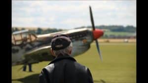 The Moment A German Veteran From WW2 Flies Again