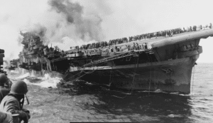 Watch a Historic Original Footage of the U.S.S. Franklin in Action