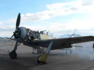FHC’s original Fw 190 A-5 engine test