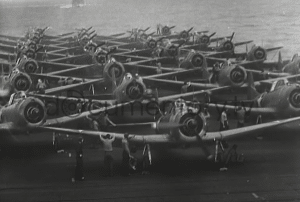 Watch the USS Enterprise in Action in the WWII Pacific Theater (1942)