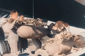 Watch a Restored and Colorized WWII Footage of Lancasters and A-20 Havocs Raid