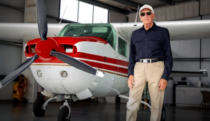 Watch a 100-Year-Young Former WWII P-38 Pilot Fly His Own Cessna 210