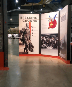 A Look at the WASP Exhibit in the NEW WWII Gallery at National Museum of the US Air Force